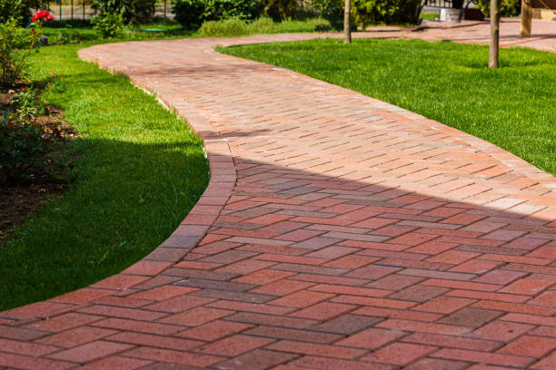 Permeable Paver Driveway in Beach, ND